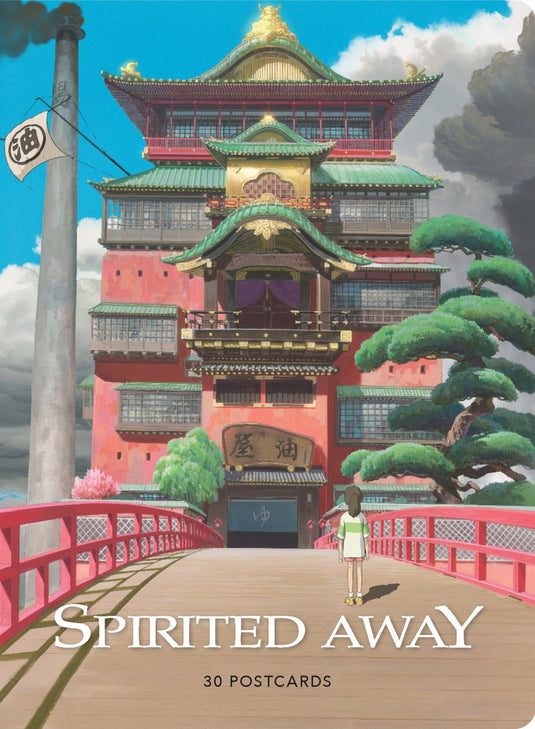 Studio ghibli - spirited away: 30 postcards