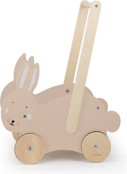 Trixie houten loopwagen - mrs. rabbit