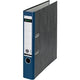 Ordner leitz 1050 karton papier 5,2cm blauw duimgat rugetiket schutblad