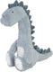 Happy horse dino don knuffel 36cm - blauw - baby knuffel