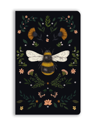 Flame tree jade mosinski: bee (soft touch journal)