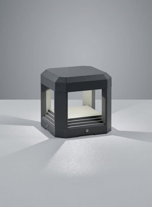 Trio logone - wandlamp - antraciet - incl. 1x smd 11w - buitenverlichting - ip65