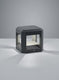 Trio logone - wandlamp - antraciet - incl. 1x smd 11w - buitenverlichting - ip65