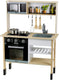 Klein toys - miele houten speelgoedkeuken - 70x30x91 cm - incl. licht en geluidseffecten - hout