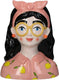 Hd collection vaas meisje aardewerk 21,3x14,5x27,1cm