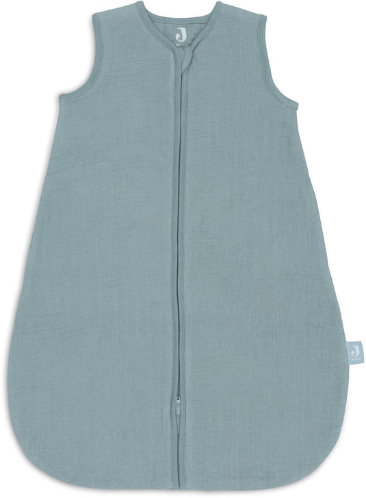 Jollein newborn slaapzak zomer hydrofiel 60cm - sea green - zomerslaapzak