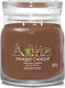Yankee candle - praline birch medium geurkaars - 50 branduren - 2 lonten