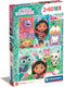 Clementoni - puzzel - 2x60 stukjes - gabby's dollhouse - puzzels voor kinderen - vanaf 4 jaar