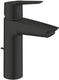 Grohe start wastafelmengkraan - opbouw - 12.1cm uitloop - m-size - trek waste - mat zwart