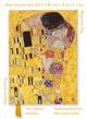 Gustav klimt: the kiss (foiled quarto journal)