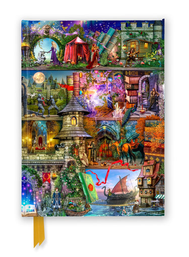Flame tree notebooks aimee stewart: once upon a fairy tale (foiled journal)