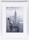Henzo fotolijst - - manhattan - fotomaat 13x18 cm - zilver