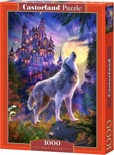 Castorland wolf castle – puzzel – 1.000 stukjes – satijnen afwerking – perfecte pasvorm – europese kwaliteit
