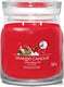 Yankee candle - christmas eve medium geurkaars - 50 branduren - 2 lonten