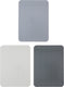 Alpina snijplanken set - snijplank - antislip - flexibel - vaatwasserbestendig - 20x28cm - grijs