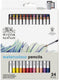 Winsor newton 0490015 studio collection waterverfpotloden set 24 stuks – dikcores aquarelpotloden in metalen etui