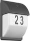 Trio mersey - wandlamp - antraciet - excl. 2x e14 3,5 w - bewegingssensor - verlichting omhoog en omlaag - buitenverlichting - ip44