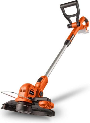 Powerplus dual power accu-grastrimmer powdpg75411 - 20 v en 260 mm ø, zonder accu en lader, 2-in-1 tuingereedschap als grastrimmer en kantensnijder voor uw tuin