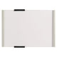 Deurbord info sign durable alu rug acrylplaat 14,9x10,55 cm
