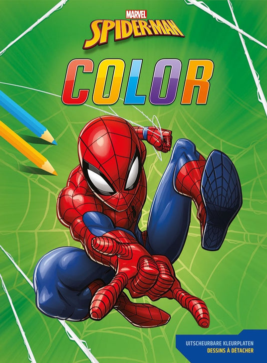 Deltas marvel spider-man color kleurblok