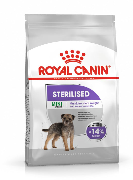 Royal canin mini - 8 kg - sterilised - hondenbrokken