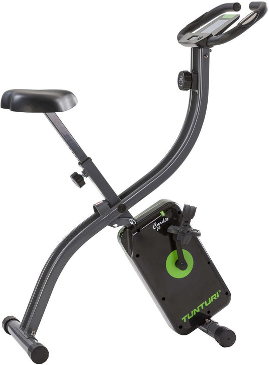 Tunturi cardio fit b20 x-bike - hometrainer - fitnessfiets - fietstrainer - opvouwbaar - verstelbaar - 8 weerstandsniveaus