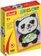 Quercetti pixel art mozaïek speelgoed panda 946dlg - creatief speelgoed.
