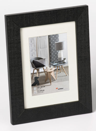 Walther home - houten lijst - fotoformaat 13x18 cm - zwart