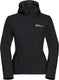 Jack wolfskin bornberg hoody w dames outdoorjas-black