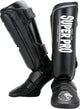 Super pro combat gear scheenbeschermer protector zwart wit extra extra small xxs
