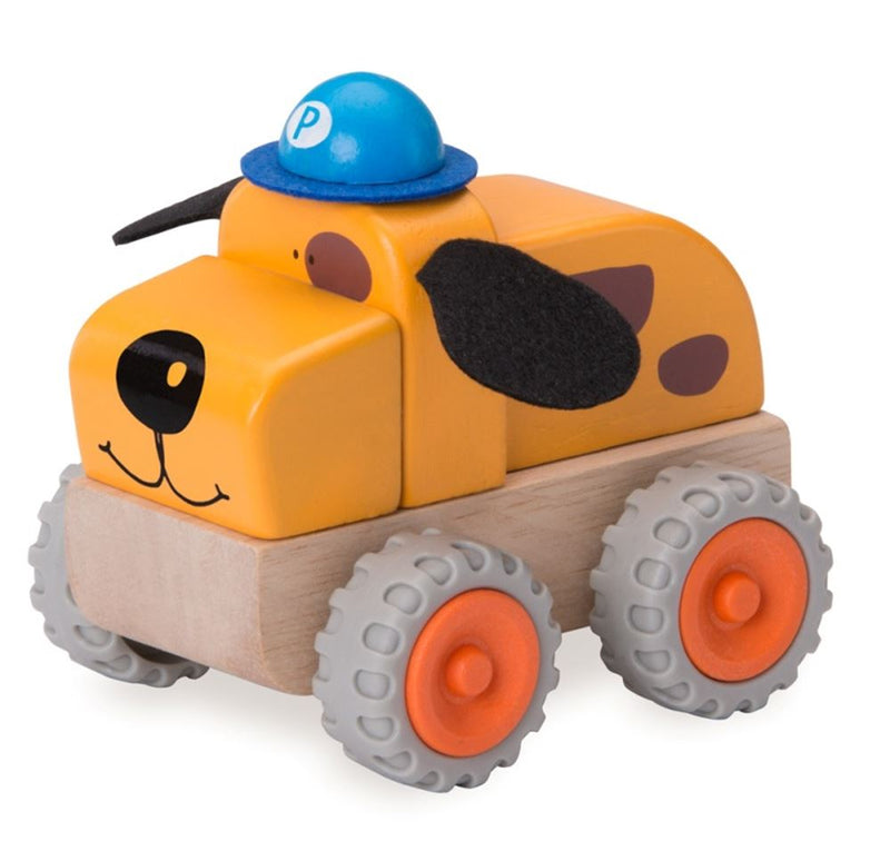 Load image into Gallery viewer, Wonderworld politiehond auto+1
