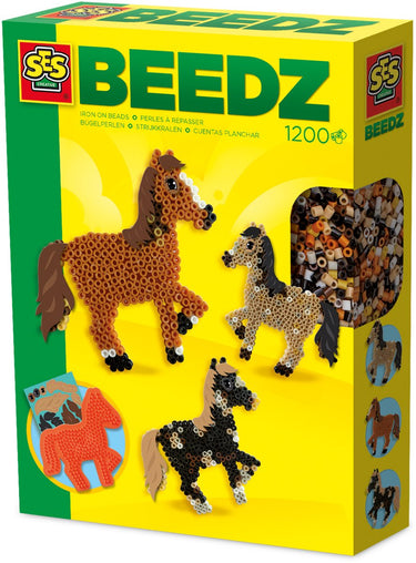 Ses beedz strijkkralen - paard 1200