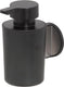 Tiger tune - zeepdispenser 180 ml - zonder boren - zelfklevend 3m tape - rvs geborsteld zwart
