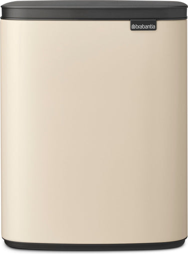Brabantia bo prullenbak - 12 liter - soft beige