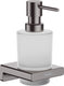 Hansgrohe addstoris zeepdispenser brushed black chroom
