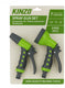 Kinzo sproeikop tuinslang set – 2-delig spuitpistool met verstelbare straalstanden – sproeikop voor tuinslang met grip – sproeipistool voor tuin, auto of terras