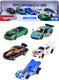 Majorette porsche set, 5dlg.