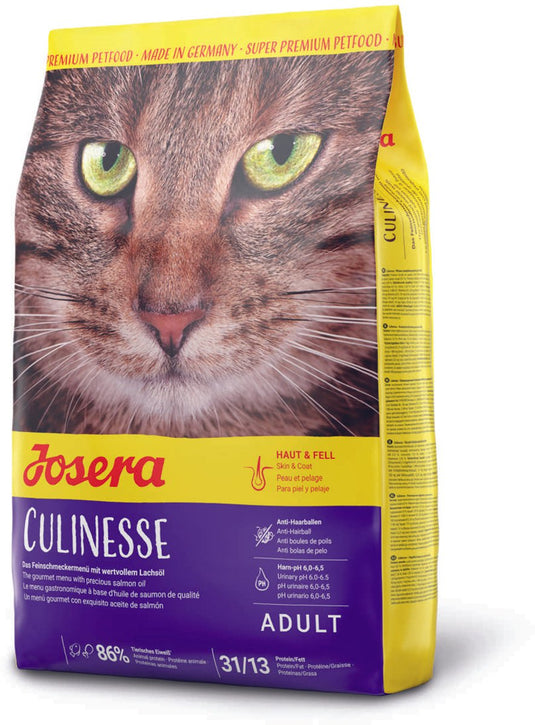 Josera culinesse volwassen - kattenvoer - zalm en vogels - 2kg