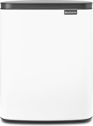 Brabantia bo prullenbak - 12 liter - white