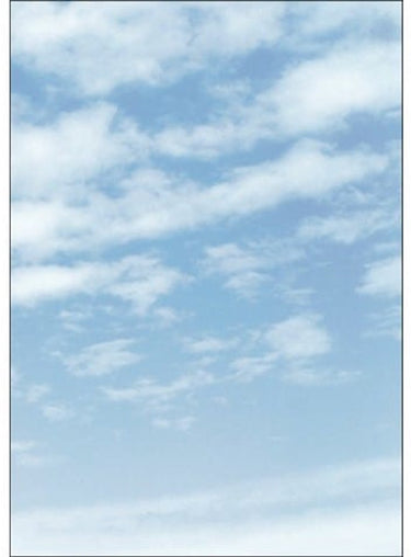 Sigel designpapier - a4 - clouds - 90 grams - 100 vel - si-dp565