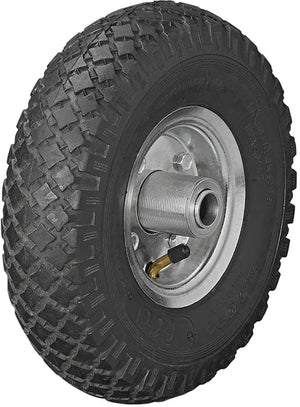Proplus neuswielband 260 x 85 mm – voor aanhangwagen, boottrailer en paardentrailer – met metalen velg en luchtband – zwart