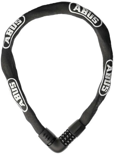 Abus fietsslot kettingslot - tresor 6807c - security level 7 - zwart - 110 cm - geschikt voor elektrische fietsen en stadsfietsen