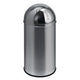 Push prullenbak vepa 40 l mat chroom