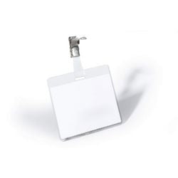 Durable badges met clipbevestiging 8003 8143 60x90mm 25stuks