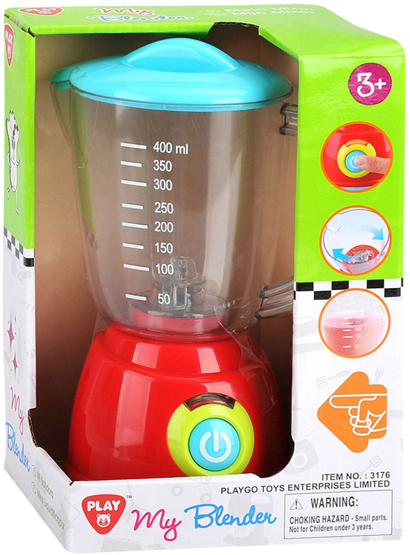 Load image into Gallery viewer, Playgo speelgoed blender met licht en fruit accessoires - keuken speelgoed.
