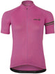 Agu core fietsshirt dames korte mouwen - electric fuchsia - drie achterzakken - ykk-rits over de hele lengte - sneldrogend interlock l