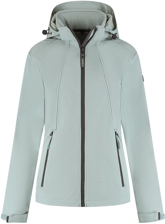 Kjelvik outdoorjas cleo blauw