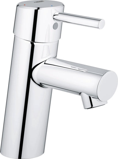 Grohe concetto wastafelkraan - chroom - waterbesparend
