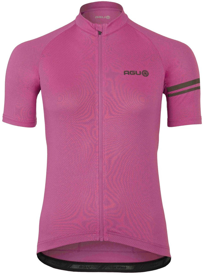 Load image into Gallery viewer, Agu core fietsshirt ss essential dames electric fuchsia
