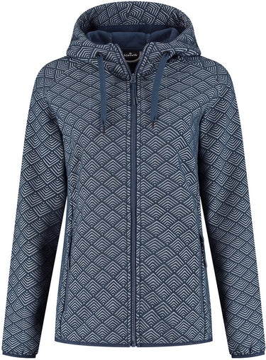 Kjelvik outdoorvest marije donkerblauw